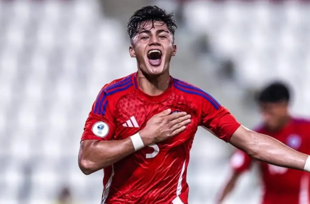 Alonso Olguín fue una de las grandes figuras de La Roja en el Sudamericano Sub 17.