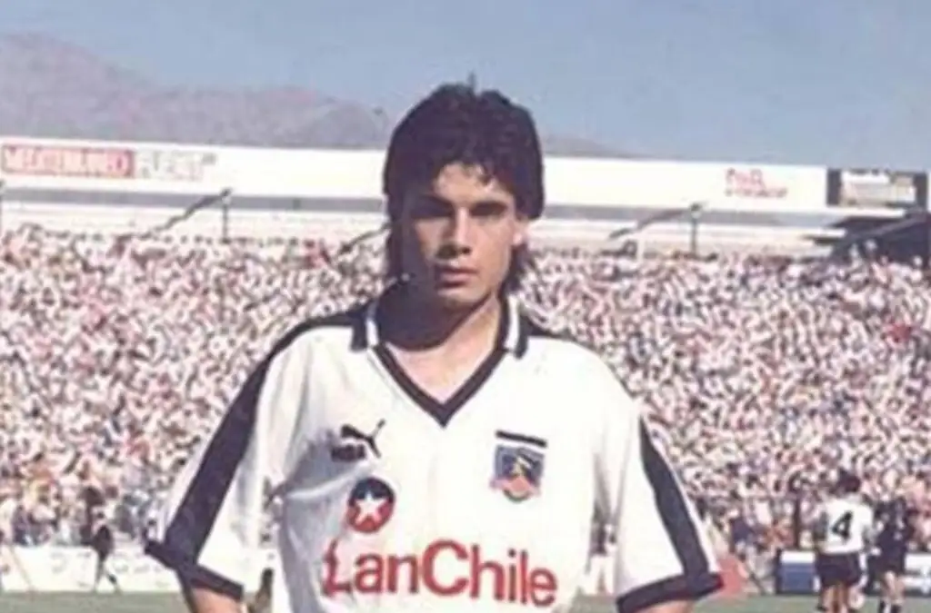 Miguel Ramírez jugando por Colo-Colo.