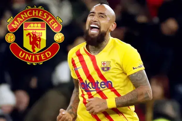 Arturo Vidal pudo jugar en el Manchester United.