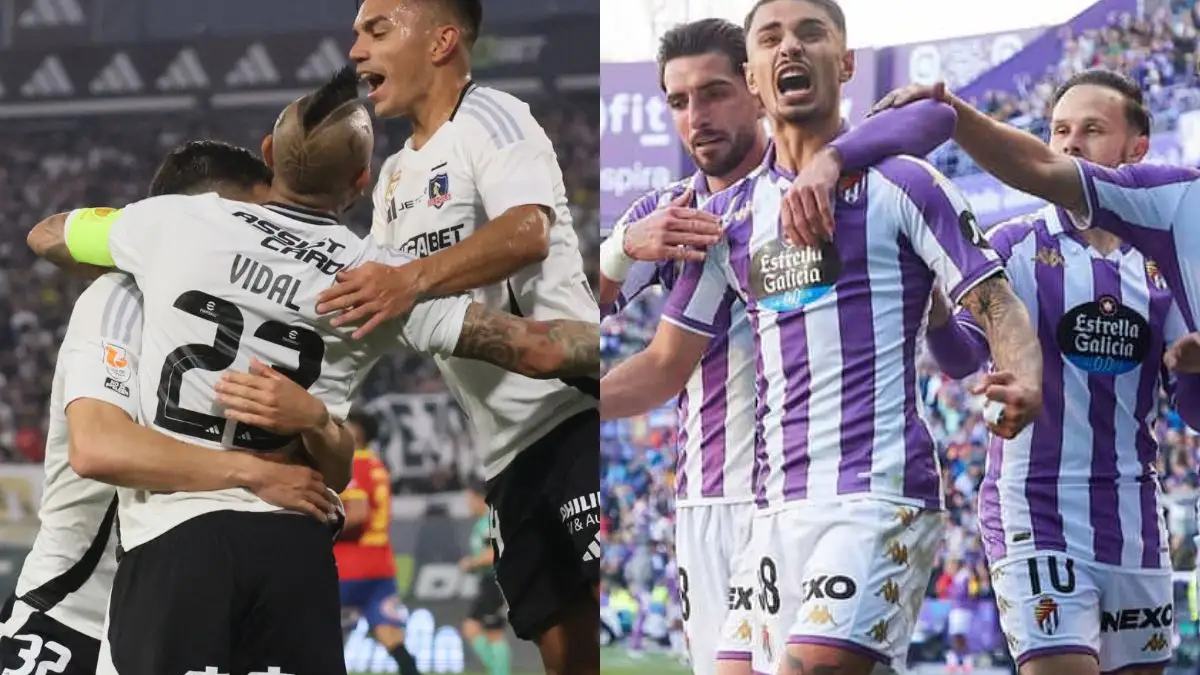 Colo-Colo jugará dos partidos frente a Real Valladolid.