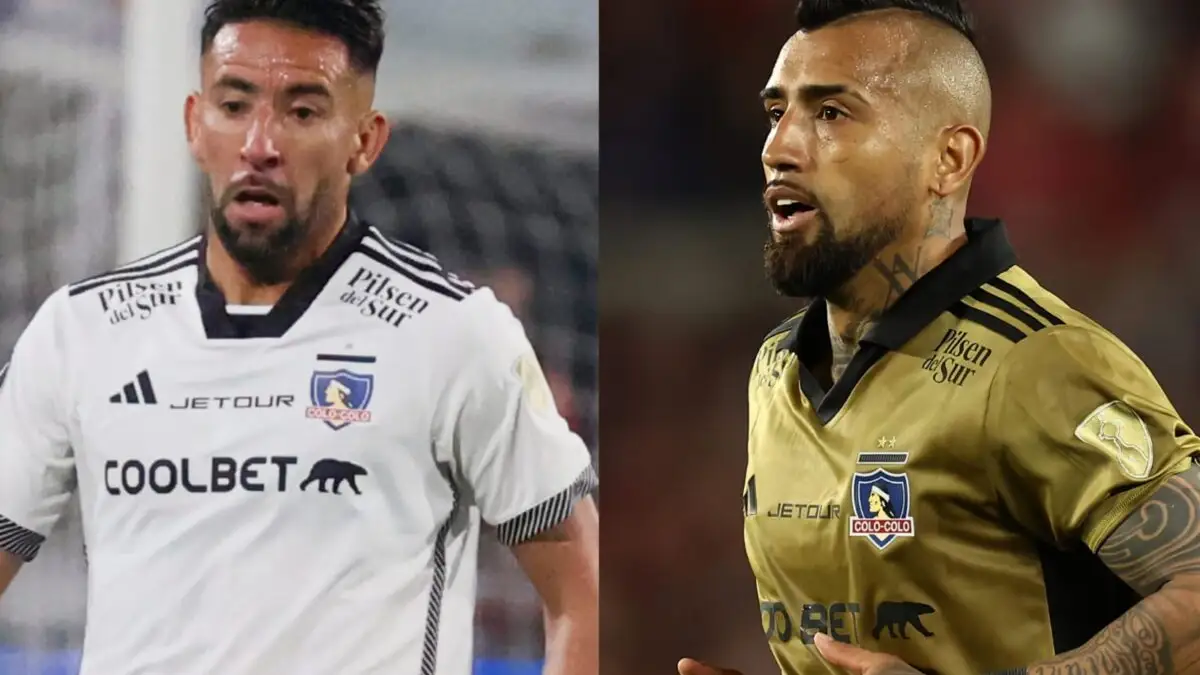 Mauricio Isla y Arturo Vidal.