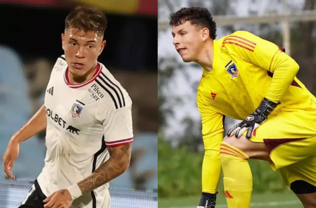 Lucas Soto y Martín Ballesteros en Colo-Colo